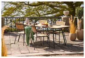 Зелено одеяло със смес от вълна 130x170 cm Carmel – House Nordic