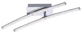 Leuchten Direkt 11290-17 - LED Повърхностен полилей SIMON 2xLED/5W/230V лъскав хром