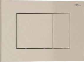 Mexen Tex 02 бутон за промиване, бежов - 6102-07