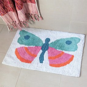 Килим за баня 50x80 cm Butterfly – Rex London