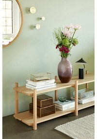 Стенно огледало с бамбукова рамка ø 60 cm Mood - Hübsch