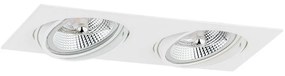 Argon 1046 - Лампа за вграждане OLIMP 2xGU10-AR111/12W/230V бял