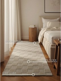 Кремава ръчно изработена вълнена пътека 80x200 cm Scala – Villeroy&amp;Boch