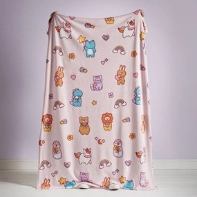 Розово бебешко одеяло от флийс 130x170 cm Forever Together – Catherine Lansfield