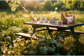 Метална кутия за храна Hammershøi Summer – Kähler Design