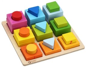 Classic world - Дървени блокчета с различна геометрична форма