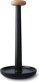 Черна стойка за кухненска хартия ø 15 cm Paper Pal – Rosendahl