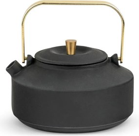 Черен чугунен чайник с цедка 1 l Shangdong – Bredemeijer