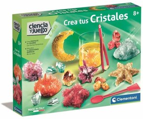 Образователна Игра Clementoni Crea tus Cristales 37 x 28,1 x 6,5 cm (ES)