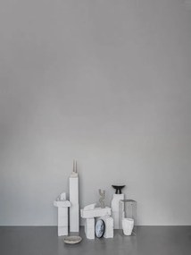 Черна/в цвят слонова кост глинена купа ø 31,5 cm By Hand – Mette Ditmer Denmark