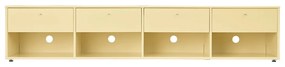 Светложълта маса за телевизор 214x45 cm Mistral – Hammel Furniture