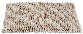 Бежов текстилен килим за баня 60x90 cm Lerici – Wenko