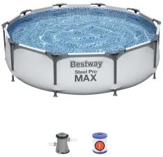 Bestway - Сглобяем басейн 3.05м/76см - фил. помпа и филтър