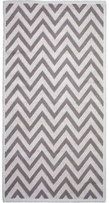 Бежов памучен килим , 80 x 150 cm Zikzak - Vitaus