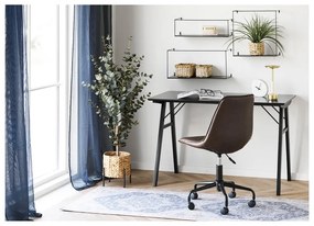 Тъмнокафяв офис стол Monaco – House Nordic