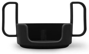 Черна дръжка за бебешка чаша - Design Letters