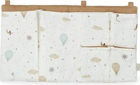 Джоб за детско легло от органичен памук в цвят слонова кост 42 cm Dreamland – Cam Cam Copenhagen