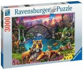 Пъзел Ravensburger Tigers in the lagoon 3000 Части