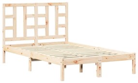 3105400 vidaXL Рамка за легло, дърво масив, 120х200 см