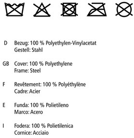 Гардероб от черен плат 75x160 cm Deep - Wenko