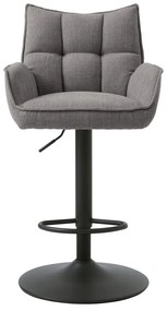 Сиви бар столове в комплект от с регулируема височина 2 бр. Marilla – Unique Furniture