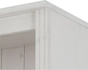 Бяла витрина от масивен бор 518x223 cm Anita – Støraa