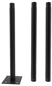 Метална тръба със стойка за соларно осветление 3 м