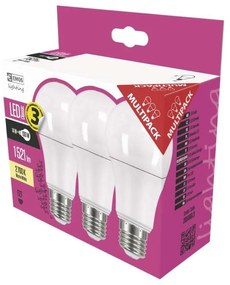 LED крушки в комплект от 3 броя E27, 100 W, 230 V - EMOS