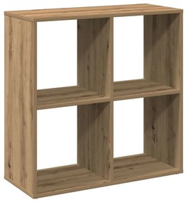 858011 vidaXL Разделител за стая / библиотека, дъб артизан, 69,5x29x69,5 см