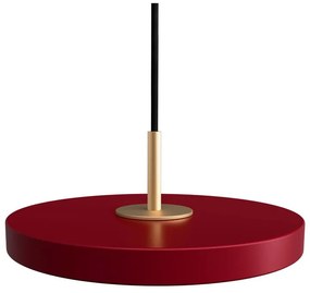 Червено LED висящо осветително тяло с метален абажур ø 15 cm Asteria Micro – UMAGE