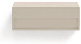 Кремаво висящо нощно шкафче Platt – Teulat