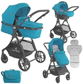 Бебешка комбинирана количка STARLIGHT SET LORELLI - Dark Blue