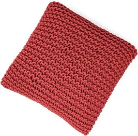 Червена плетена табуретка Knit – Bonami Essentials