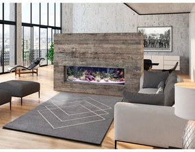 Сив килим Breda, 160 x 230 cm - Universal