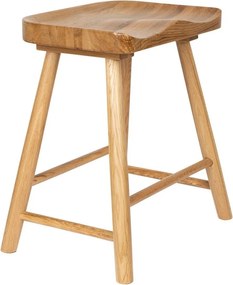 Стол от масивен дъб в естествен цвят Vander – White Label