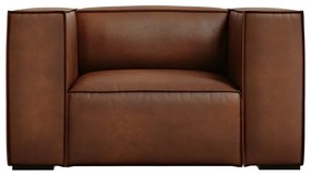 Кафяв кожен фотьойл Madame - Windsor &amp; Co Sofas