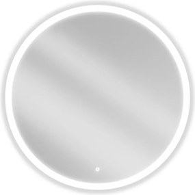 Mexen Oro подсветено кръгло огледало за баня, 90 см, LED 6000K, против