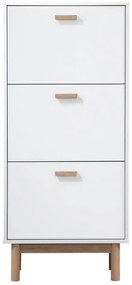 Бяла накланяща се стойка за обувки Melanie – Støraa