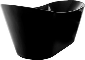 Свободностояща акрилна Вана  Rea Ferrano Black