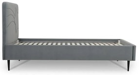 Сиво детско легло 120x200 cm Star – Scandic