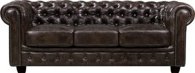 Диван Chesterfield Queen Триместен-Brown