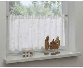 Бяла завеса 45x140 cm - Gardinia