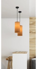 Светлокафява висяща лампа ø 12 cm Ballo - Candellux Lighting