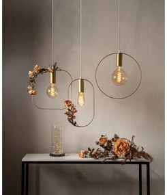 Висящо осветително тяло в златист цвят Shape – Star Trading