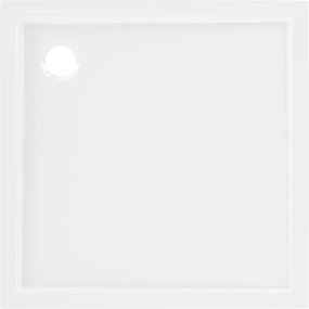 Mexen Flow квадратен душ корито slim 90 x 90 cm, бял гланц - 46S109090