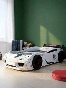Детско легло кола Vento Eco Sportline-бял