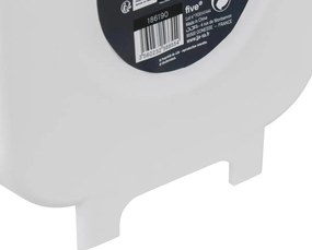 Кош 5five, Сив/Бял, Пластмаса, 8 l, Сгъваем