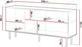 Бюфетът Mountain 3D