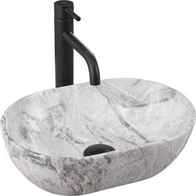Умивалник за плот Rea AMELIA MINI STONE MATT