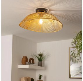 Brilagi - LED плафонен полилей CERIA BOHO 1xE27/40W/230V, Ø 50 см, кафяв